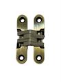 CERNIERA INVISIBILE IN ZAMA 45X13 BRONZATA