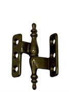 CERNIERA IN OTTONE ALI ZANCATE 65X55 SX BRONZATA