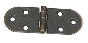 CERNIERA A BISCOTTO IN OTTONE SENZA FERMO 30X80 ORO