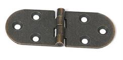 CERNIERA A BISCOTTO IN OTTONE SENZA FERMO 30X80 CROMO