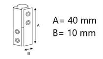 CERNIERA 40X10 CROMSAT
