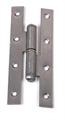 PAUMELLES IN FERRO DX MM140*70 ZINCATA GREZZA