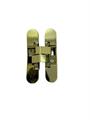 CERNIERA INVISIBILE REGOLABILE IN 3 ASSI 110X62 ORO