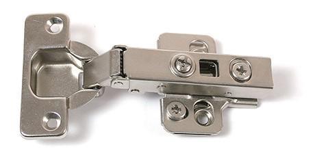 CERNIERA SOFT-CLOSE C/08 SC.35 NICHELATA + BASE REGOLABILE