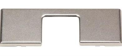COPERCHIO DELLA TAZZA DELLA CERNIERA IN ACCIAIO NICHELATO