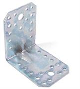 PIASTRINA AD ANGOLO 100X100X90 ZINCATA