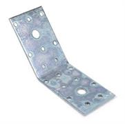 PIASTRINA AD ANGOLO 135ø 80X80 ZINCATA