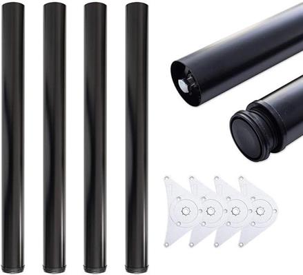 GAMBA PER TAVOLO LEGNO H.710 60 NERO
