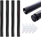 GAMBA PER TAVOLO LEGNO H.710 60 NERO