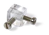 *ANGOLO PRISTAL A 2 VITI 20X20 TRASPARENTE