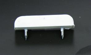 FERMA PORTA CON CHIODO BIANCO