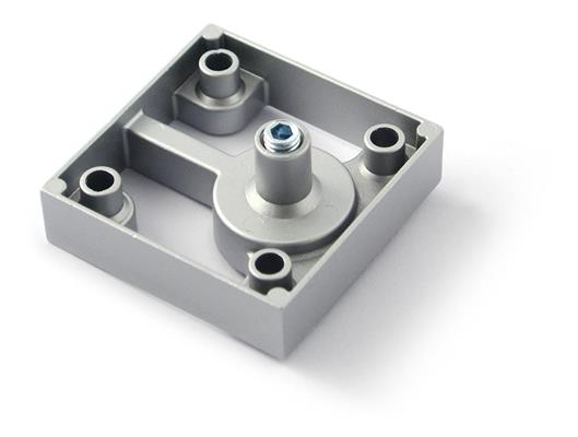 PIEDINO LIVELLATORE IN ZAMA 6X6 CROMO