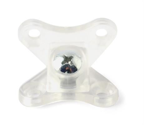 GIUNZIONE IN PLASTICA PER MOBILI MARRONE