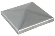 COPRIPILASTRO IN ACCIAIO QUADRO 30X30MM GREZZO