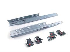 GUIDA SINCRONIZZA ESTR/TOT. SOFT-CLOSE 3 REGOL.AZ. CM 35 ZIN
