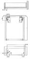 GUIDA SINCRONIZZA ESTR/TOT. SOFT-CLOSE 3 REGOL.AZ. CM 55 ZIN