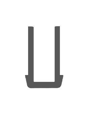BINARIO SUPERIORE (3MT) ALLUMINIO X C0230