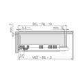 GUIDA DYNAMOOV TIPMATIC DA 55 CM ZINC