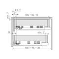 GUIDA DYNAMOOV TIPMATIC DA 55 CM ZINC