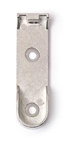 REGGITUBO PER TUBO OVALE 30*15 ALLUMINIO