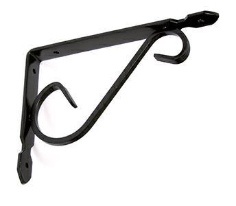 *REGGIMENSOLA IN FERRO 165X250mm NERO