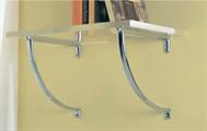 REGGIMENSOLA PER LEGNO 180mm CROMO