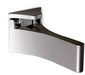 *REGGIMENSOLA PER VETRO DA 8 A 30mm 130MM CROMSAT