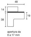 REGGIMENSOLA PER VETRO CROMSAT