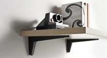 REGGIMENSOLA PER LEGNO VERNICIATO ALLUMINIO