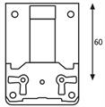SERRATURA M/SCAT.CASSA OTT.60M