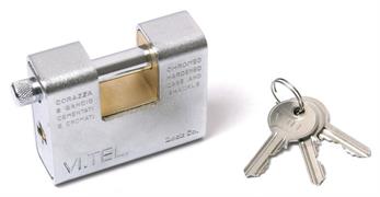 LUCCHETTO CORAZZATO MM60 CROMATO