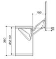 MOVIMENTO VERTICALE EVO DA 360 MM GRIGIO
