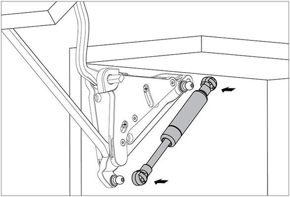 *PISTONE PER MOVIMENTO EVO PORTATA 400 NEWTON