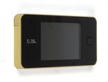 SPIONCINO DIGITALE 125X68X15mm ORO