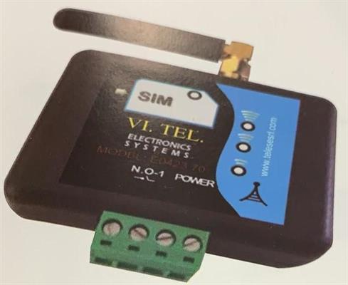 SISTEMA OPEN GATE CON CONTROLLO GSM - NERO