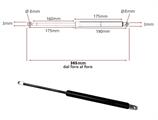 PISTONE DA 1000 NEWTON NERO PER E0392