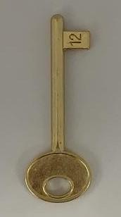 CHIAVE PER SERR.PATENT #8 ORO