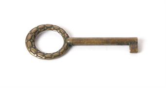 CHIAVE PER MOBILE 42 MM BRONZATA