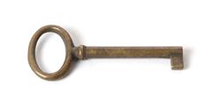 CHIAVE PER MOBILE 42 MM BRONZATA
