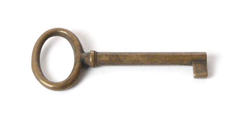 CHIAVE PER MOBILE 52 MM BRONZATA