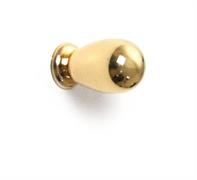 POMOLO IN OTTONE 15MM H22 CROMO