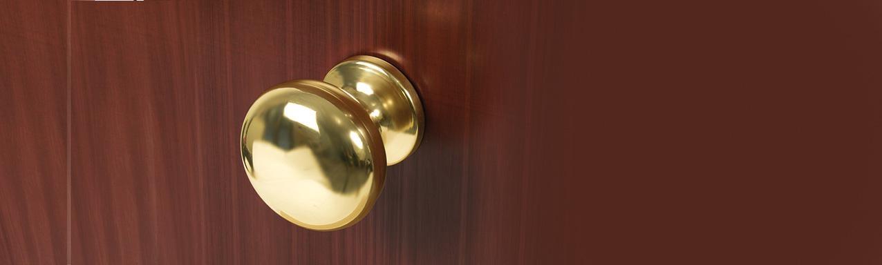 POMOLO IN OTTONE SERIE POMPEI 65 ORO