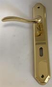 MANIGLIA SERIE POSILLIPO C/PLACCA 90 ORO