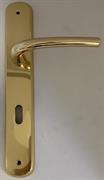 MANIGLIA SERIE RAVELLO C/PLACCA F/CILINDRO ORO
